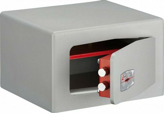 Χρηματοκιβώτιο Thirard 00013207 με Κλειδί 35x30x22cm Γκρι