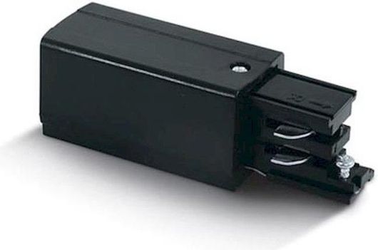 Σύνδεσμος Ράγας Φωτιστικών Zampelis Lights Δεξιά Μαύρο