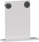 Τερματική Τάπα Zampelis Lights Μαγνητικής Ράγας 2084 Λευκό