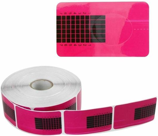 Φόρμες Νυχιών Ρολό Φούξια 500τμχ