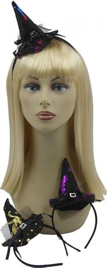 Αποκριάτικο Αξεσουάρ 223158 Στέκα Μαγισσούλα Τυχαία Επιλογή Σχεδίου