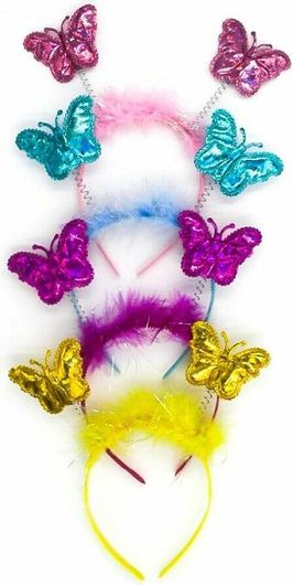 Αποκριάτικο Αξεσουάρ 223159 Στέκα Πεταλούδα Τυχαία Επιλογή Σχεδίου