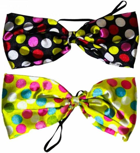 Αποκριάτικο Αξεσουάρ 223150 Παπιγιόν με Βούλες Τυχαία Επιλογή Χρώματος