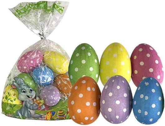 Πασχαλινά Διακοσμητικά Αυγά Bunny's Χάρτινα 9τμχ 931583