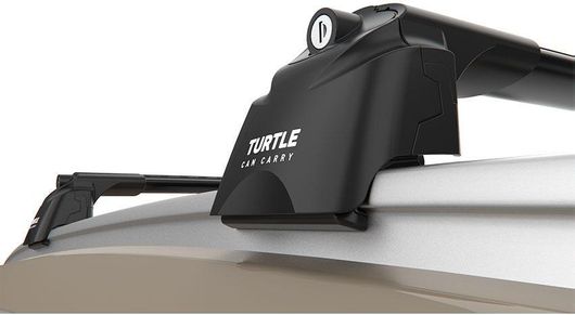 Μπάρες Οροφής Can Auto Turtle Air2 Αλουμινίου με Άκρα & Κλειδαριά για ...