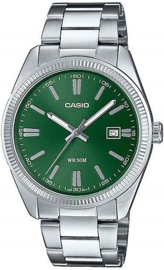 Ανδρικό Ρολόι Casio MTP-1302PD-3AVEF με Μεταλλικό Μπρασελέ Ασημί