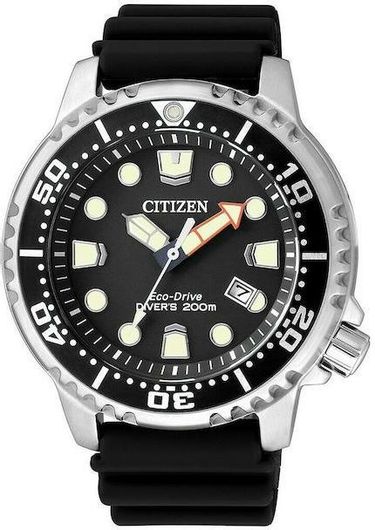 Ανδρικό Ρολόι Citizen BN0150-10E με Λουράκι από Καουτσούκ Μαύρο