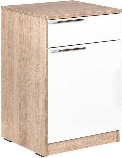 Κομοδίνο Klikareto 100-02581 Μοριοσανίδα 40x38x63cm Λευκό