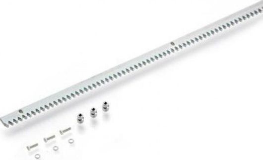 Κρεμαγιέρα για Μοτέρ Γκαραζόπορτας από Μέταλλο 30x15 Μήκους 1m