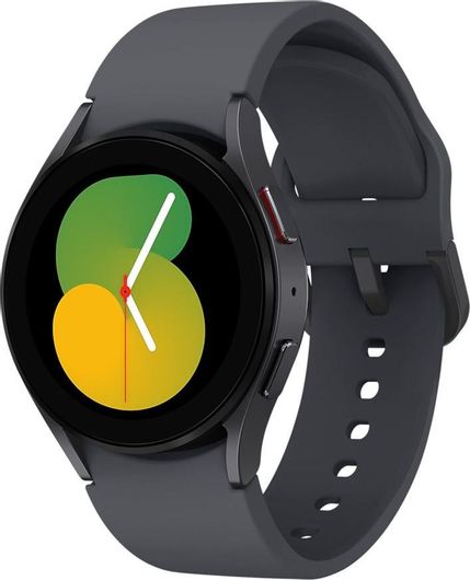 Smartwatch Samsung Galaxy Watch5 Aluminium 40mm Αδιάβροχο με Παλμογράφο Graphite