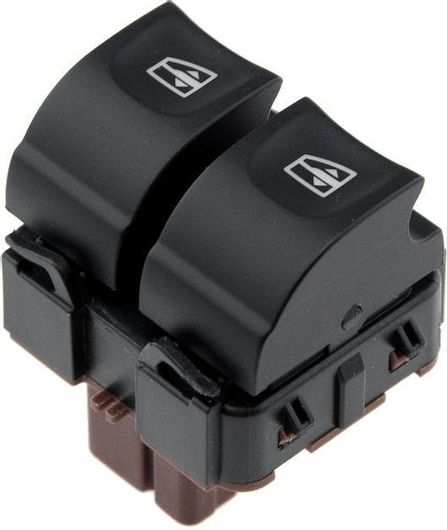 Διακόπτης Παραθύρων Αυτοκινήτου Ajs Parts για Renault Captur / Clio 7pin Μαύρο