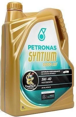 Συνθετικό Λάδι Petronas Αυτοκινήτου Syntium 3000 AV 5W-40 5lt