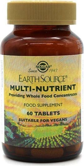 Solgar Earth Source Multi-Nutrient 60 Ταμπλέτες