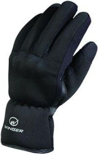 Γάντια Μηχανής Winger 3348 Χειμερινά Ανδρικά Neoprene Αδιάβροχα Μαύρο
