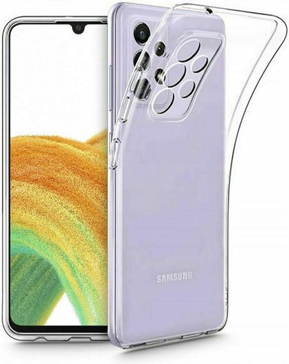 Θήκη Κινητού Back Cover για Samsung Galaxy A33 5G Σιλικόνη Διάφανο
