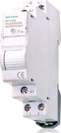 Ρελέ Ράγας Διαρροής Geyer 16A Μονοπολικό WiFi ER116W