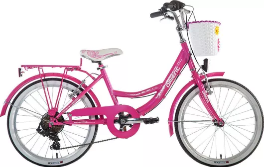 Παιδικό Ποδήλατο Orient City 20" Πόλης 6 Ταχυτήτων Φούξια