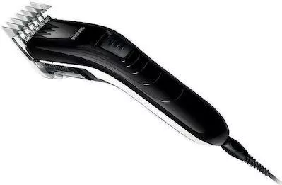 Philips Family Hair Clipper Κουρευτική Μηχανή Ρεύματος Black QC5115/15