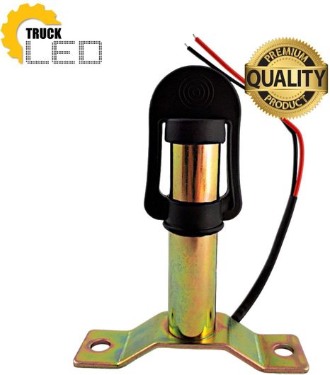 Μπράτσο / Βάση Στήριξης Φάρων Truck Led 12cm Μαύρο / Χρυσό