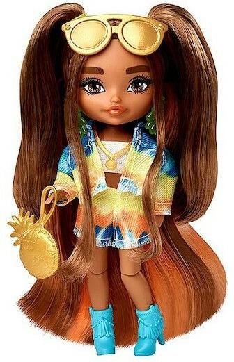 Κούκλα Mattel Barbie Extra Minis Tie Dye Denim για 3+ Ετών