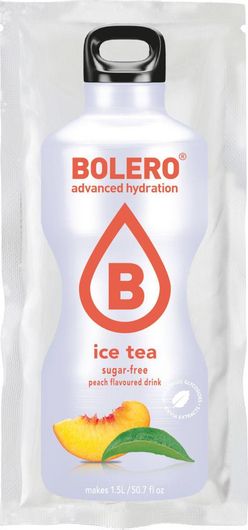 Ice Tea Bolero Ροδάκινο Χωρίς Ζάχαρη σε Σκόνη 9gr