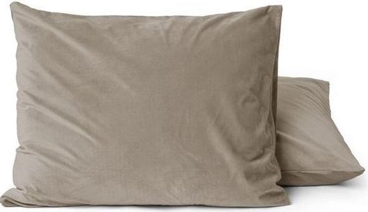 Σετ Μαξιλαροθήκες Sleeptime με Φάσα 60x70cm Taupe