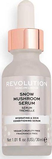 Revolution Beauty Skincare Snow Mushroom Ενυδατικό Serum Προσώπου με Υαλουρονικό Οξύ 30ml