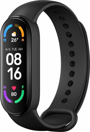 Activity Tracker Xiaomi Mi Smart Band 6 Αδιάβροχο με Παλμογράφο Μαύρο