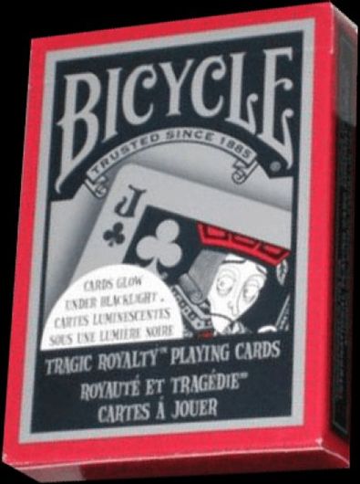 Τράπουλα U.S. Playing Card Company Bicycle Tragic Royalty Deck Μαύρο