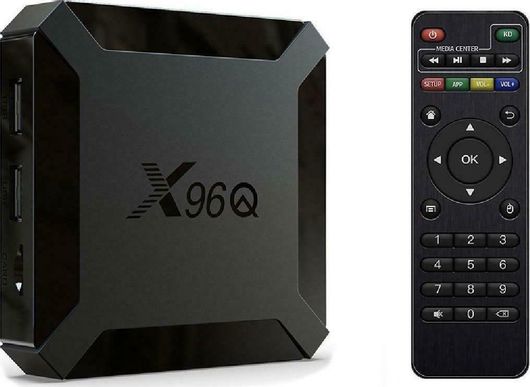 TV Box X96Q 4K UHD WiFi 2GB RAM & 16GB με Android 10.0