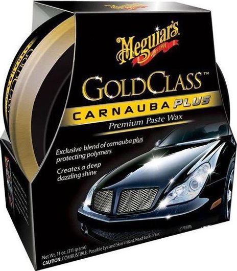 Αλοιφή Meguiar's Gold Class Carnauba Plus Paste Wax Κέρωμα για Αμάξωμα 311gr