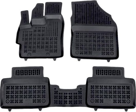 Πατάκια Αυτοκινήτου Rezaw Plast για Toyota Yaris Cross Hybrid Σκαφάκι Λάστιχο Μπροστινά & Πίσω 3τμχ Μαύρο