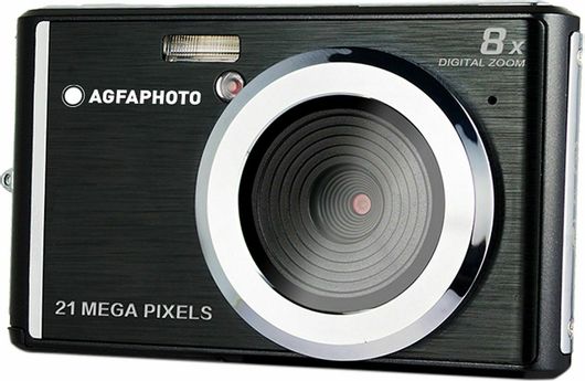 AgfaPhoto DC5200 Compact Φωτογραφική Μηχανή 21MP με Οθόνη 2.4" & Ανάλυση Video 1280 x 720 pixels Μαύρο