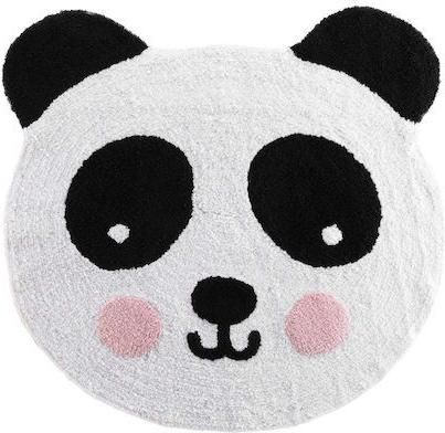 Παιδικό Χαλί Flamingo Panda Στρογγυλό με Διάμετρο 90cm