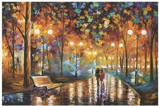 Puzzle Lovers Walk 2D 1000 Κομμάτια