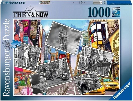 Puzzle Then & Now - Νέα Υόρκη 2D 1000 Κομμάτια