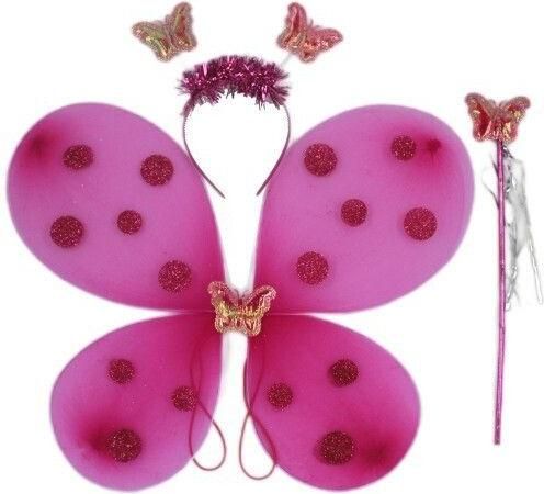 Αποκριάτικο Αξεσουάρ Σετ Νεράιδας Τυχαία Επιλογή Χρώματος