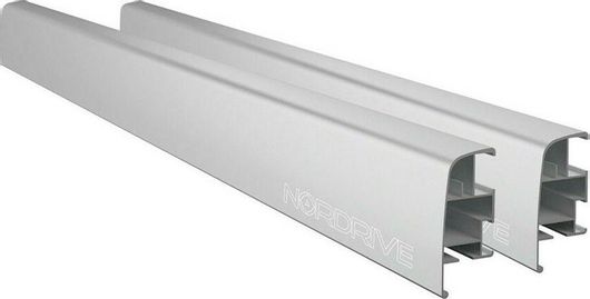 Τραβέρσες Nordrive Αλουμινίου Πλαινές Μήκος 120cm Ύψος 7cm για Σύστημα Kargo Rack L.