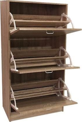 Παπουτσοθήκη Velco 63-35266-29 Ξύλινη με 3 Ράφια 63x24x115cm
