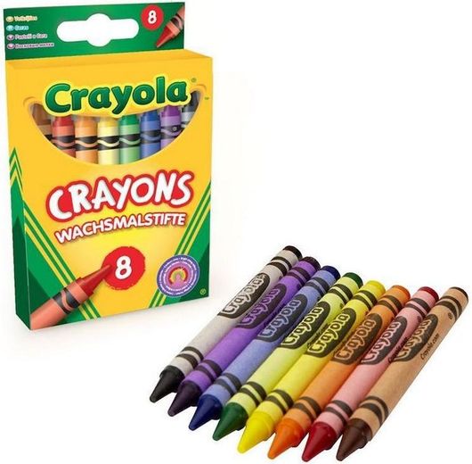 Κηρομπογιές Crayola 8τμχ Πολύχρωμο