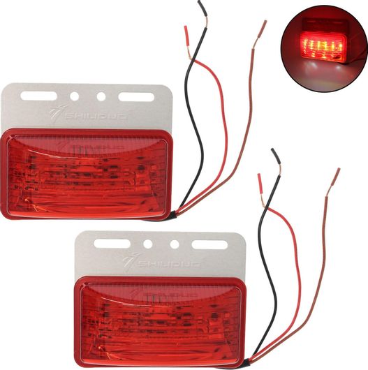 Φως Όγκου Φορτηγού SD-4009A SHILIDUO 22 SMD 12V / 24V IP66 Λευκό / Κόκκινο