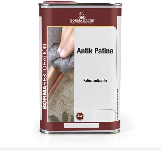 Υγρή Πατίνα Borma Wachs Antique Patina 500ml Παλαίωσης Ξύλου Σκούρο Καφέ