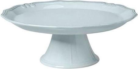 Τουρτιέρα Espiel Τiffany Κεραμική με Πόδι Γαλάζιο 33x33x12cm