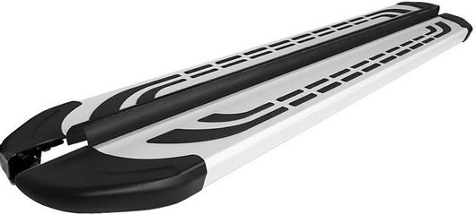 Αξεσουάρ Αυτοκινήτου 4x4 Πλευρικά Σκαλοπάτια Αλουμινίου FABA Universal 270cm 2τμχ Ασημί