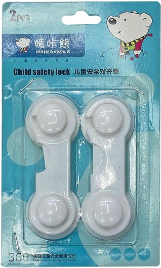 Προστατευτικά για Ντουλάπια & Συρτάρια HOMie με Αυτοκόλλητο από Πλαστικό Εκρού 2τμχ