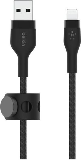 Belkin Braided USB to Lightning Cable Μαύρο 2m CAA010BT2MBK