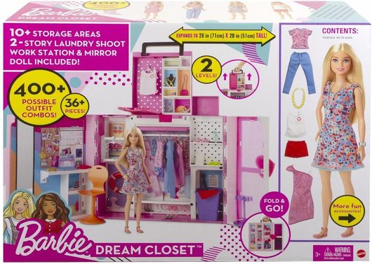 Ντουλάπα Barbie Dream Closet για 3+ Ετών