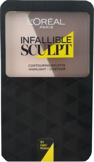 Contouring Palette L'Oreal Paris Infallible Sculpt 01 Light M 10gr