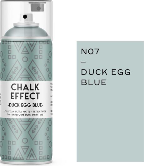 Χρώμα Κιμωλίας Σπρέι Cosmos Lac Chalk Effect 400ml No 07. Duck Egg Blue