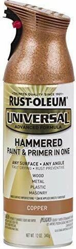 Σπρέι Βαφής Rust-Oleum Ηammered με Σφυρήλατο Εφέ 400ml Χάλκινο